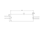 Блок питания для светодиодных лент IP 67 пластик 60 W, 24V, LV-60-24