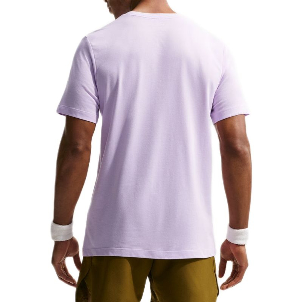 Мужская теннисная футболка Nike Court Paris Slam Dri-Fit Tennis - violet mist