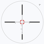 Оптический прицел DHF 1-7×24