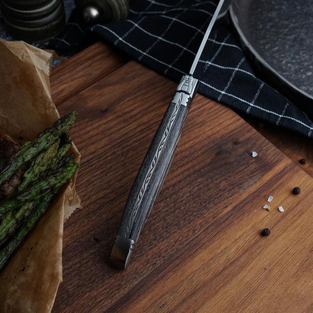 Нож для стейка топорик 21,6 см "Garwin" Pakka Wood P.L. Proff Cuisine