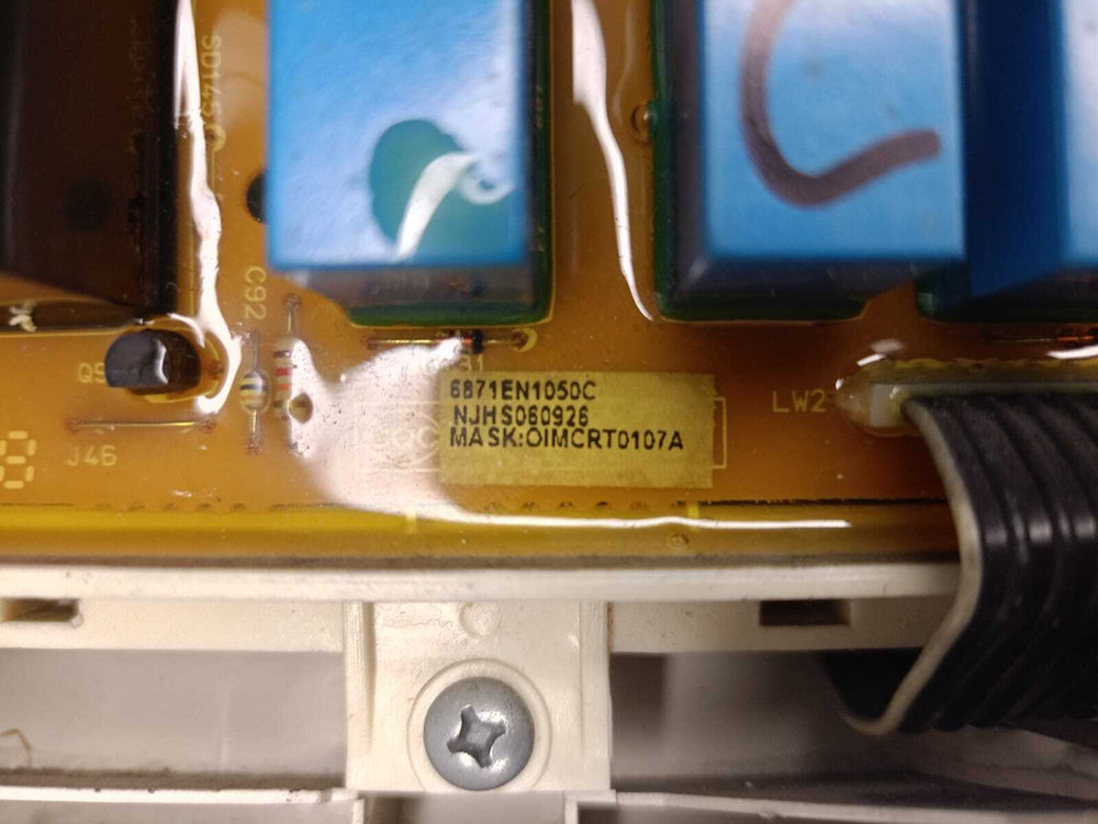 68 Электронный модуль стиральной машины LG 6871EN1050C б/у