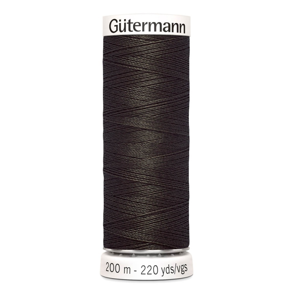 Нить Sew-All 200 м, Gutermann, 671 т.серо-коричневый