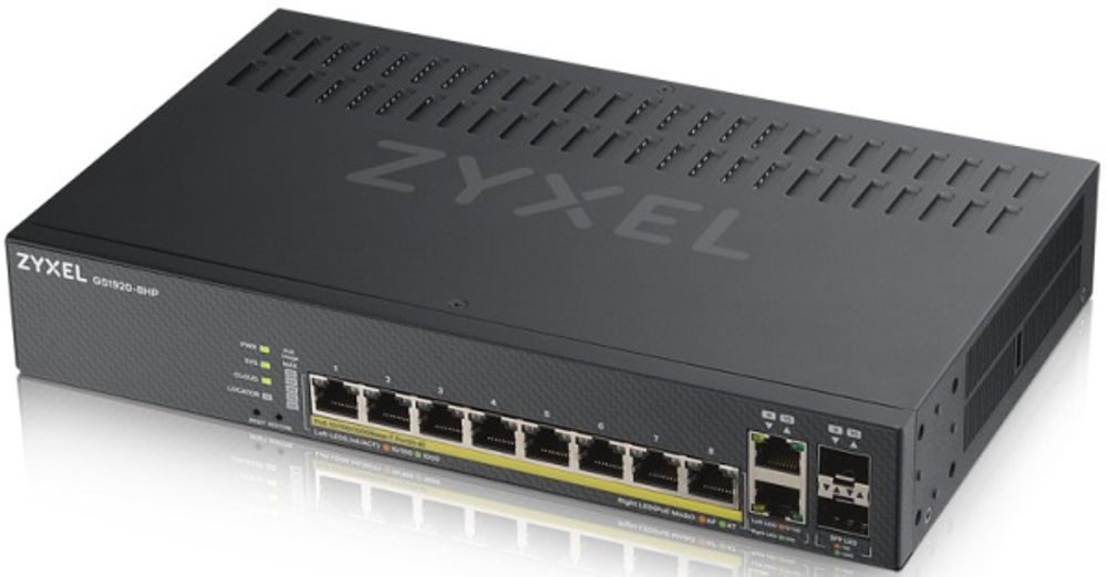 Коммутатор управляемый ZYXEL GS1920-8HPV2-EU0101F