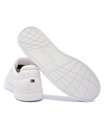 Кожаные кроссовки icon court lth stripes Tommy Hilfiger - белый(FM0FM05163)