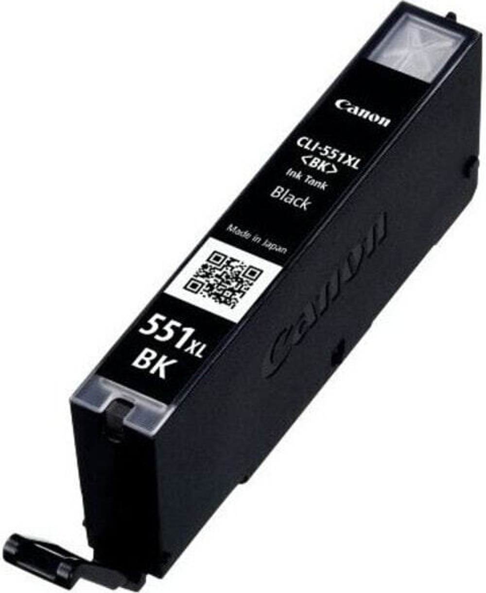 Картридж струйный черный 1 шт Canon CLI-551BK XL IP7250/MG5450