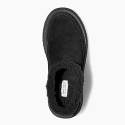 Замшевые полуботинки INUIKII Classik Micro black на меху