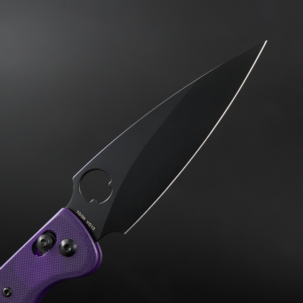 Нож складной Daggerr Sting Slim Purple BW