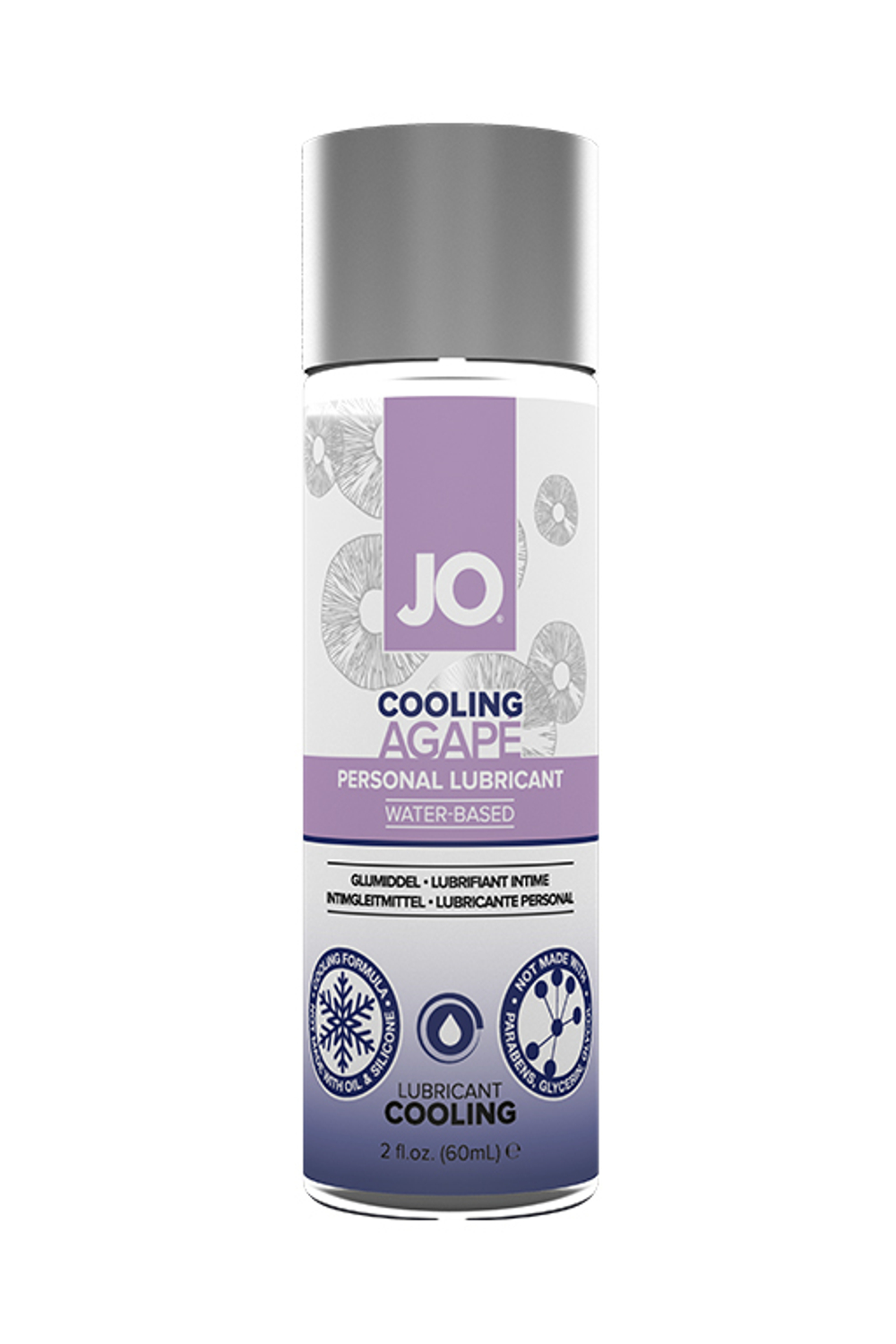 JO Agape Cooling Гипоаллергенный охлаждающий, 60 мл