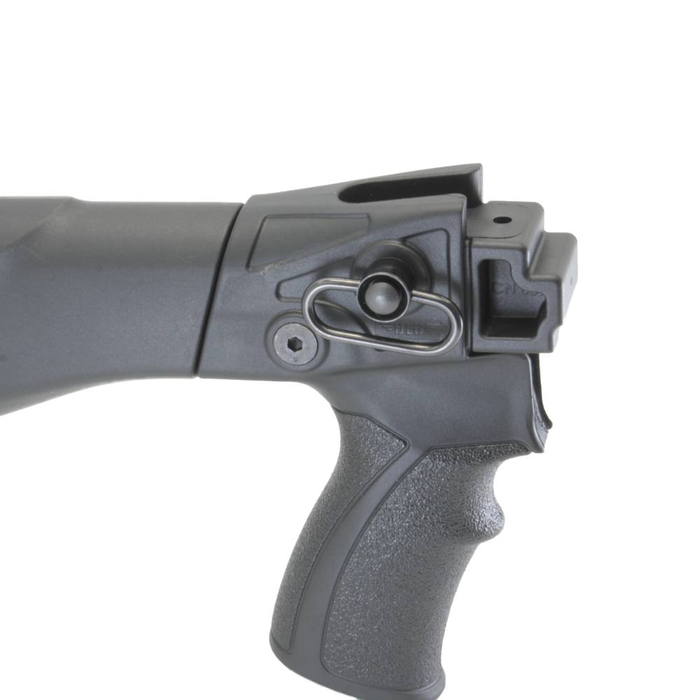 Пластиковый приклад на Сайгу 12, DLG Tactical. Черный