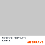 Аэрозольный самовыравнивающийся грунт AK Interactive Microfiller Primer Spray, 150мл