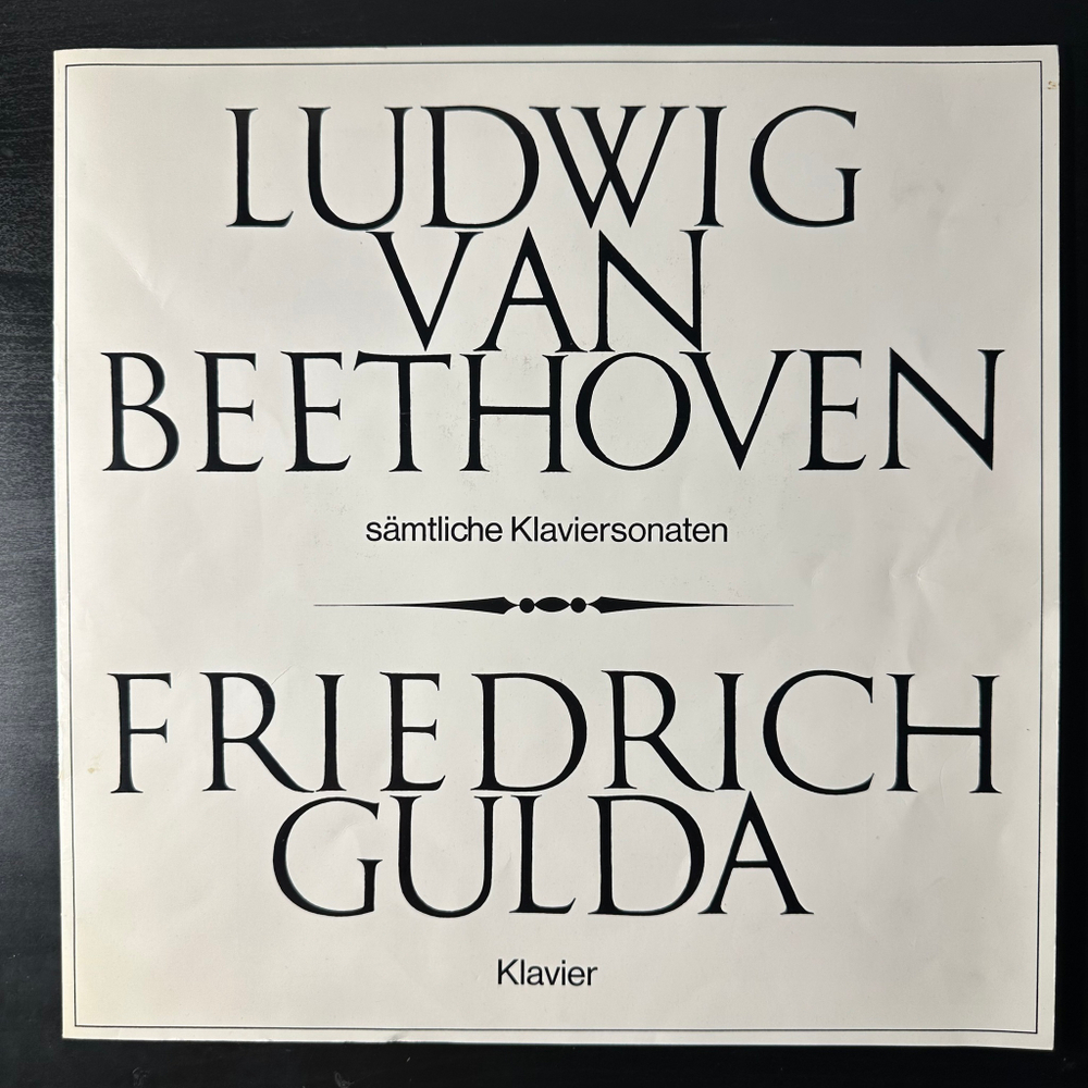 Бетховен - Фортепианные сонаты 11LP (Германия 1968г.)