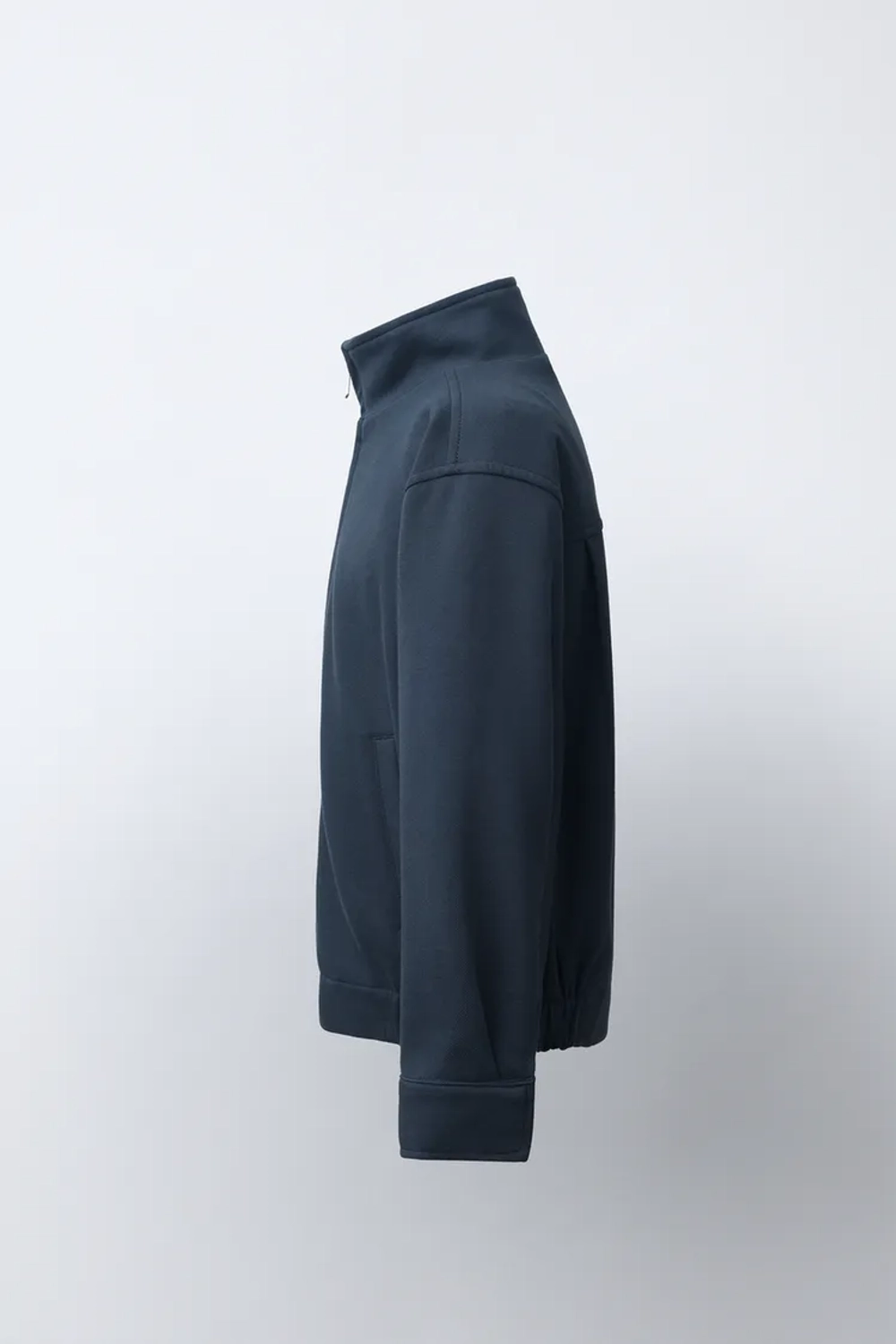 ZARA БОМБЕР COMFORT, МОРСКОЙ СИНИЙ