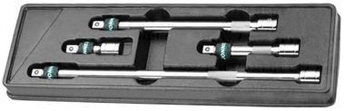 S60H4304S Набор удлинителей 1/2"DR с фиксатором, 75-375 мм, 4 предмета
