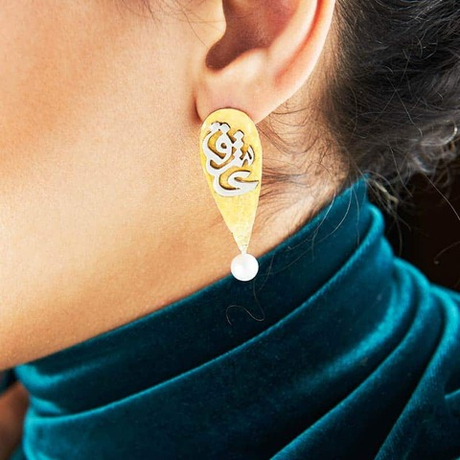 Серебряные серьги Arte Googha 20220282 Иран