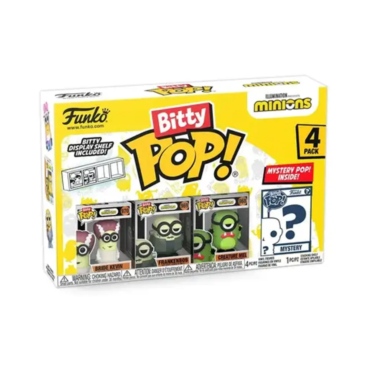 Funko Bitty POP! Minions 4 Pack Series 2