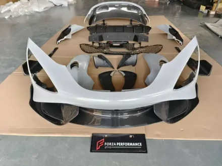 Обвес переделка для McLaren 720S Spider 2018-2023 в 765LT МакЛарен тюнинг