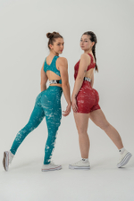 КРОП ТОП CROP TANK TOP ROUGH GIRL 617 Красный