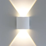 Фасадный светильник Arte Lamp BOSTO A3122AL-2WH, 2хLED