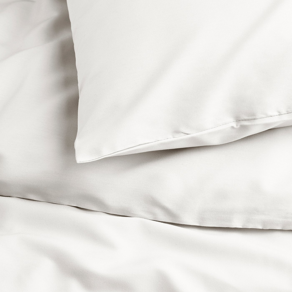 IKEA PILTANDVINGE  (ИКЕА ПИЛТАНДВИНГЕ)  -  Пододеяльник и наволочка - белый 150х200/50х60 см