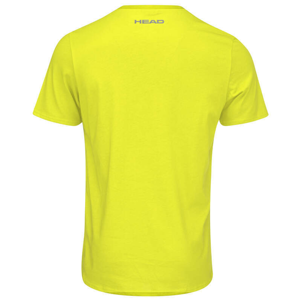 Футболка для мальчика теннисная Head Club Basic T-Shirt - желтый
