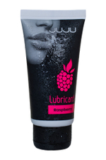 Съедобный лубрикант JUJU Raspberry с ароматом малины - 50 мл.