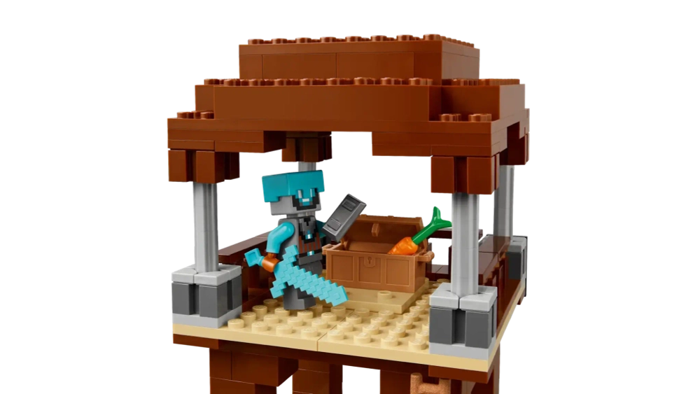 Конструктор LEGO Minecraft 21278 Форпост мародеров и опустошителей