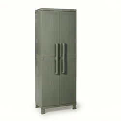 Уличный пластиковый шкаф Toomax Wood Cabinet Utility olive