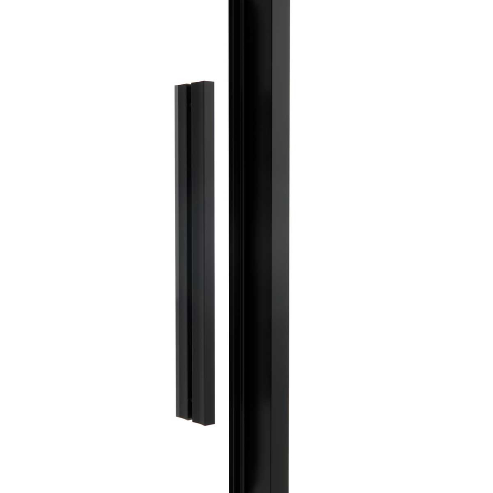 Душевой уголок Vincea Слим Софт (Slim Soft) VSR-1SS9014CLB, 1400*900, черный, стекло прозрачное