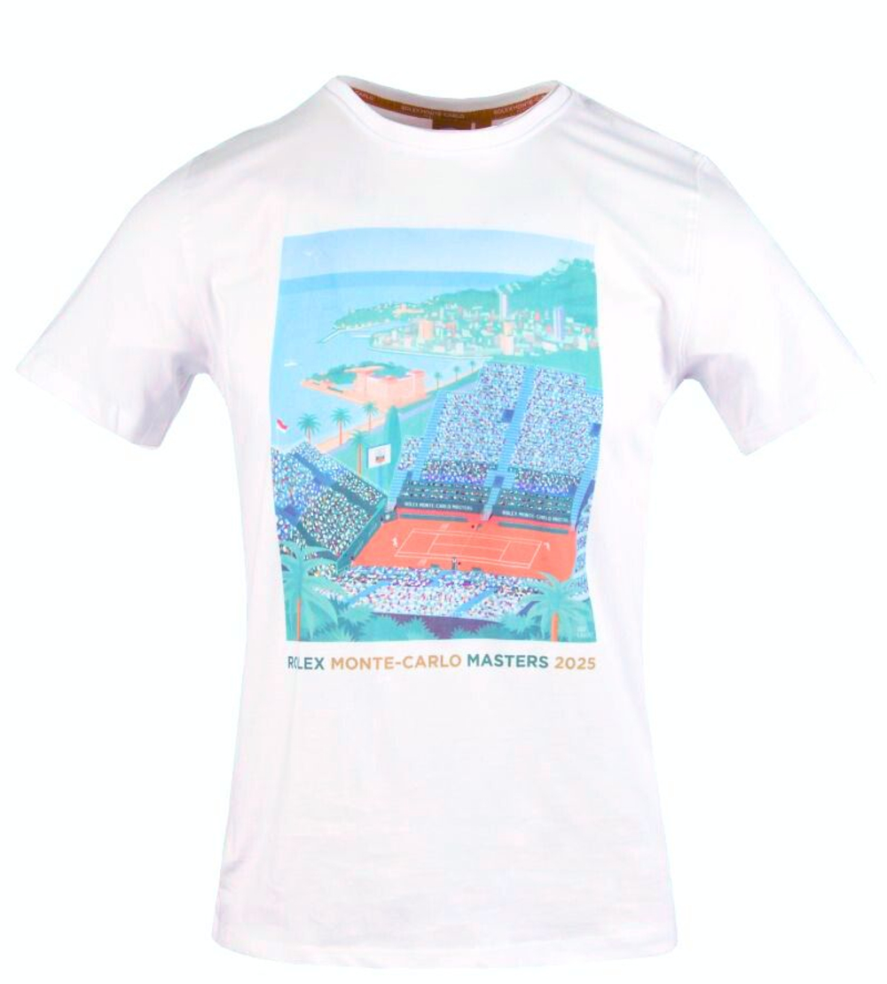 Мужская футболка Monte-Carlo Rolex Masters Poster