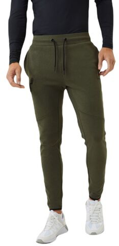 Мужские теннисные штаны Björn Borg Tech Sweat Pants - forest night