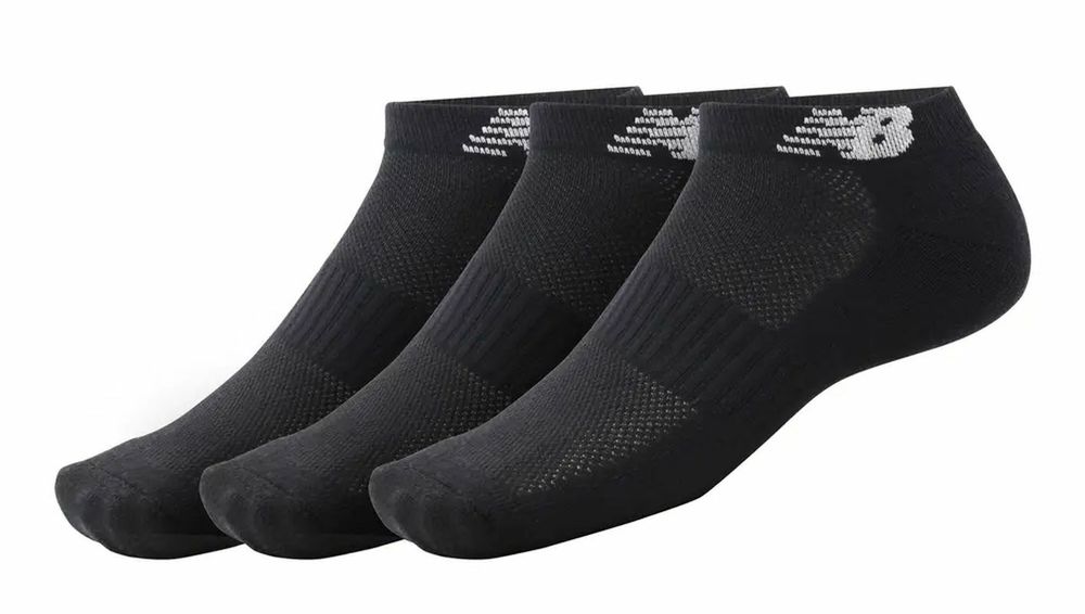 Теннисные носки New Balance No Show 3P - black