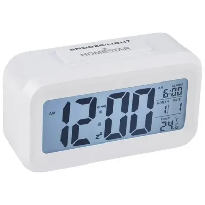 Часы электронные HOMESTAR HS-0110 белые