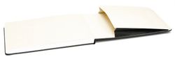 Блокнот Moleskine Reporter Pocket 90x140мм 192стр линейка твердая обложка черный (QP511)