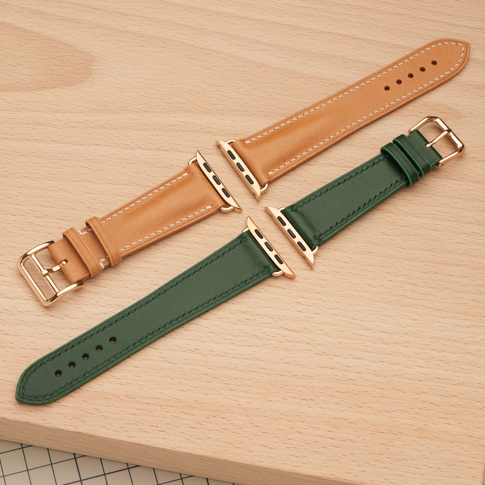 Адаптеры на винтах для Apple Watch, цвет розовое золото