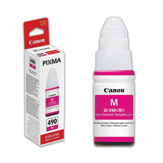 Чернила CANON GI-490 M (magenta) (PIXMA G1400/G2400/G3400)
