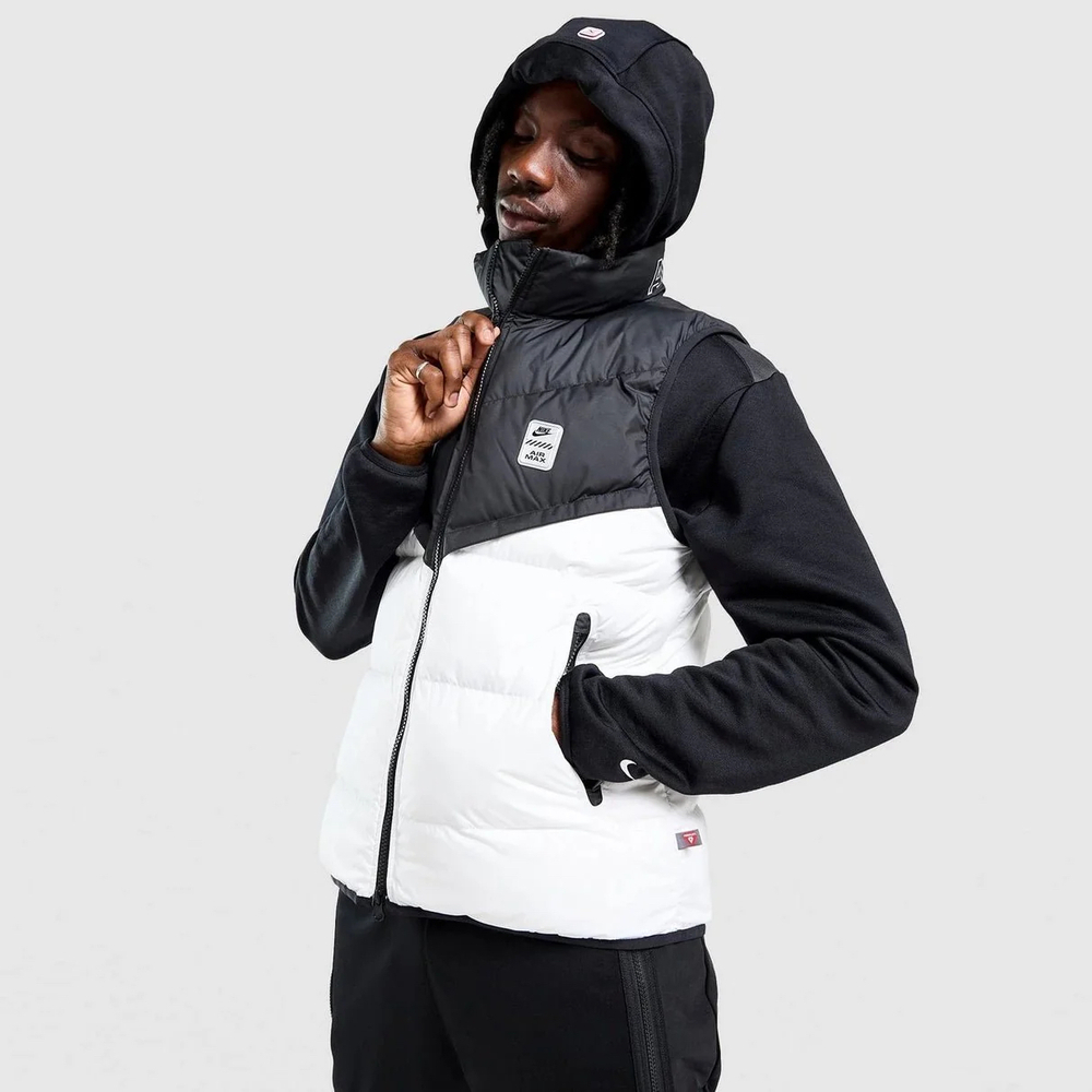 Жилетка мужская Nike Air Max Windrunner White/Black