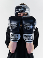 Перчатки боксерские LEADERS ULTRA BL/SIL