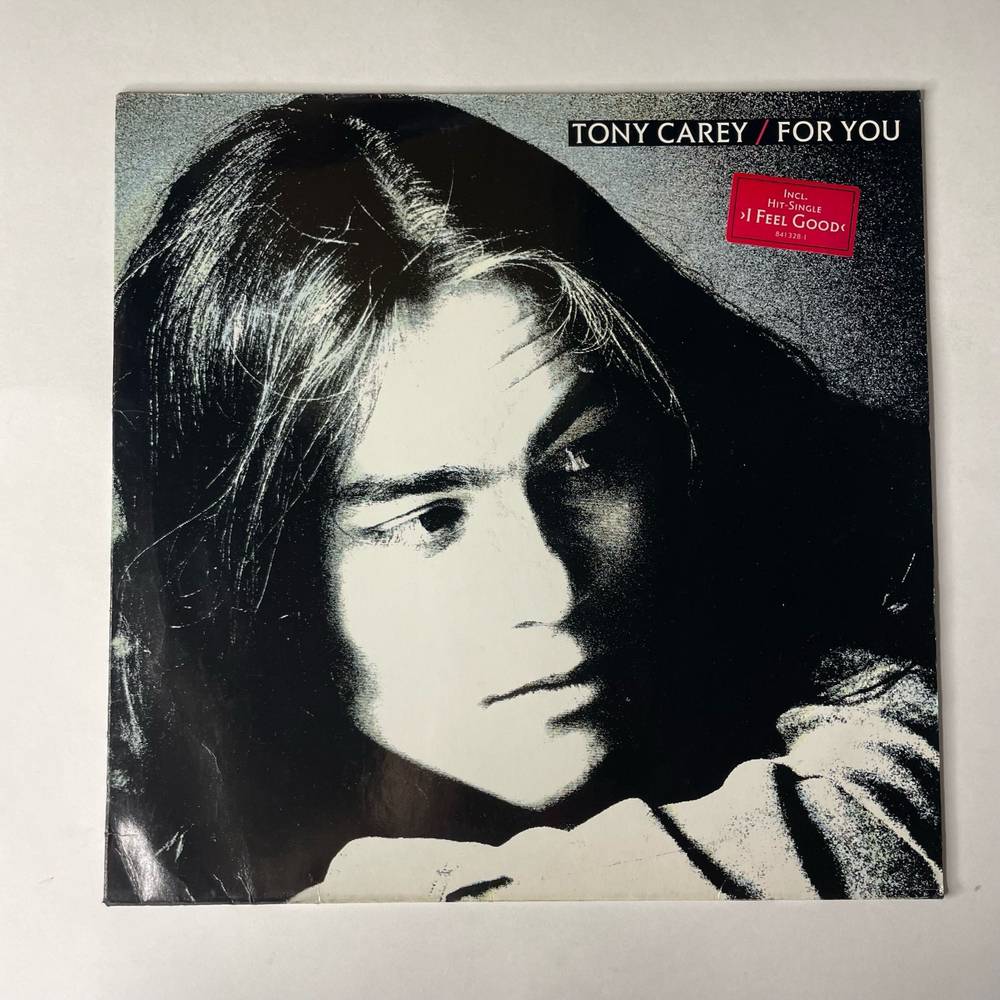 Винтажная виниловая пластинка LP Tony Carey For You (Германия 1989)