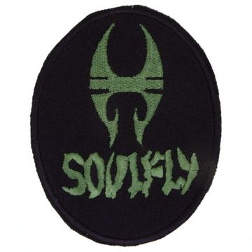 Нашивка Soulfly овал (327)