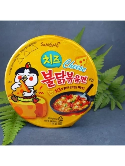 Лапша быстрого приготовления Samyang Hot Chicken Cheese