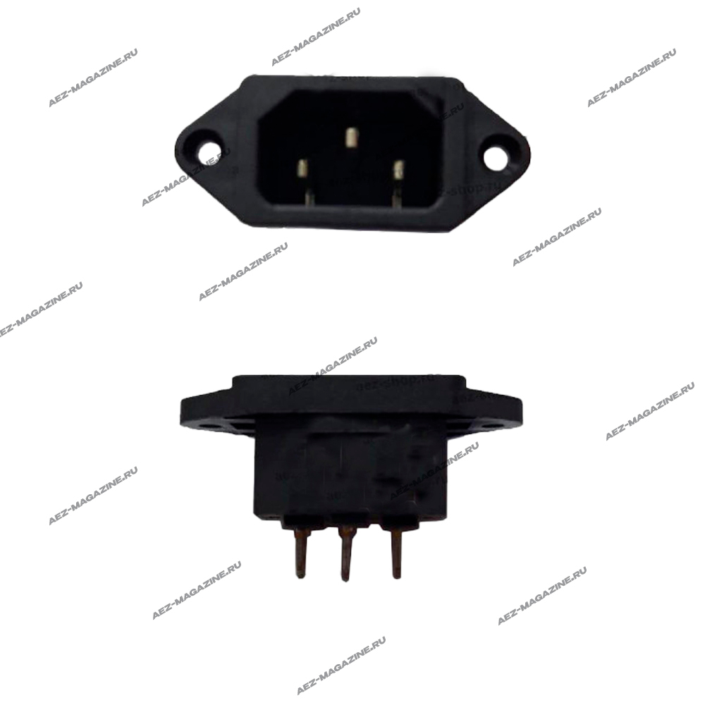 Гнездо разьём IEC320 AC разьём питания 250В,10А