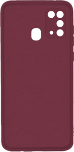 Мягкий Soft Touch чехол из силикона для SAMSUNG M31 (не M31s) с бархатной подкладкой