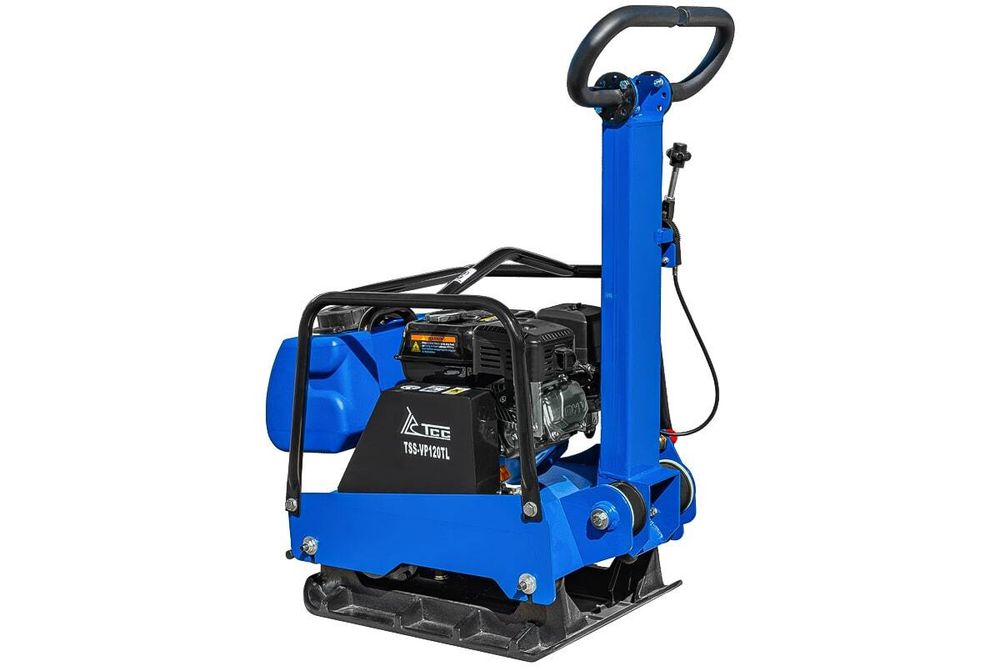 Виброплита бензиновая TSS-VP120TL - [110 кг / 20 кН / Loncin G200F] версия PROF