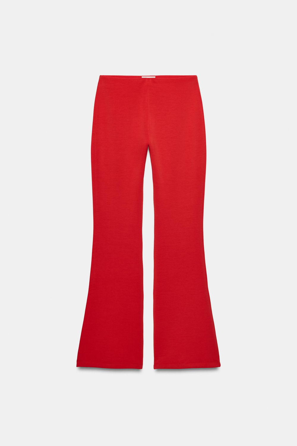 ZARA БРЮКИ FLARE, КРАСНЫЙ