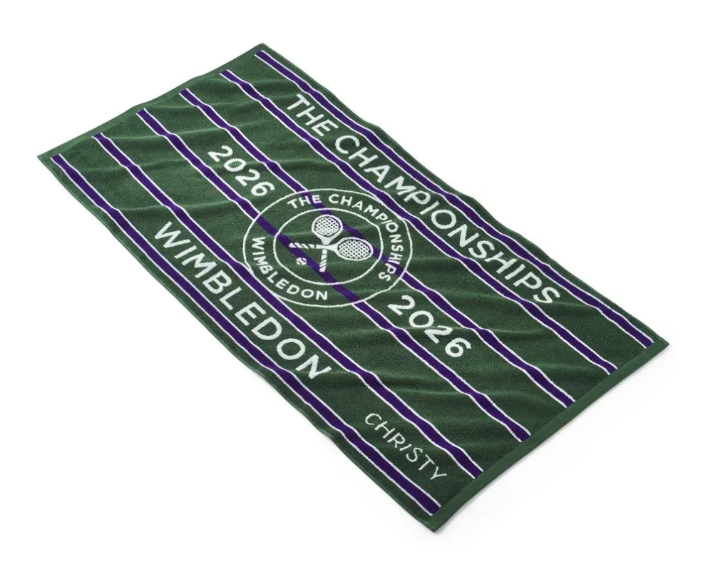 Полотенце теннисное Wimbledon Championships 2026 - green/purple