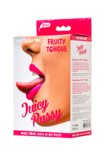 Мастурбатор реалистичный Juicy Pussy by TOYFA Fruity Tongue, рот и вагина, TPE, телесный,19 см