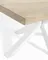 Обеденный cтол Arya 160x90 белый отбеленный дуб
