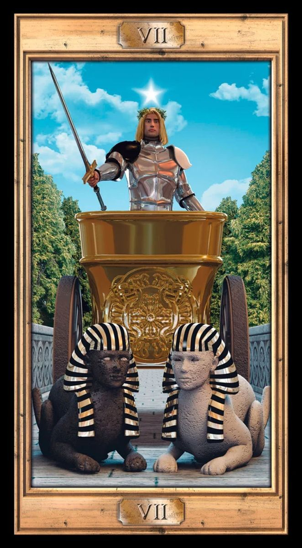 Tarot 3D - Grand Trumphs / Таро Универсальное. Старшие Арканы 3D