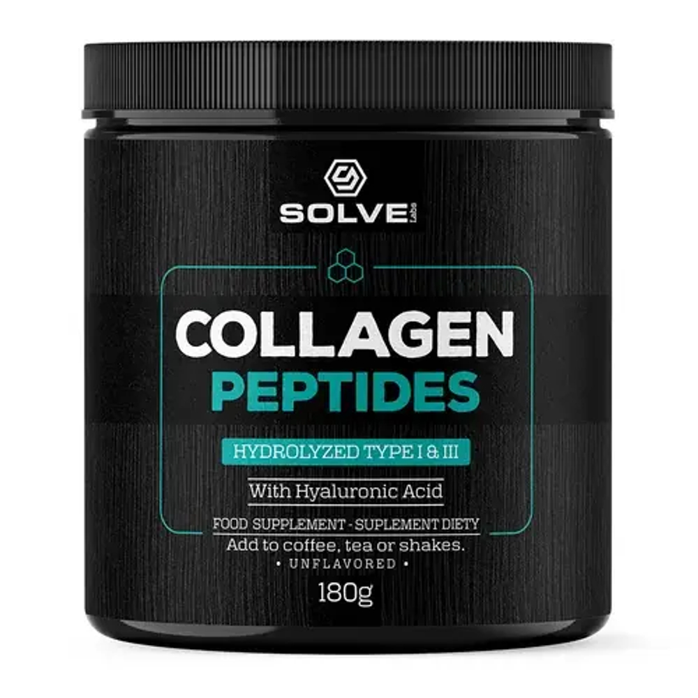 Solve Labs Collagen Peptides - гидролизованный коллаген I и III типов, 180 г