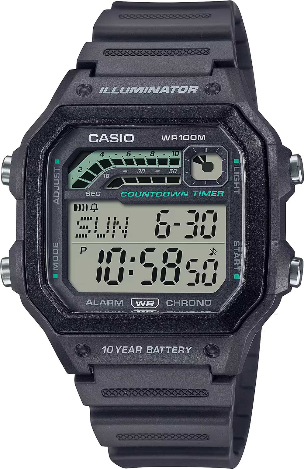 Часы Casio WS-1600H-8A